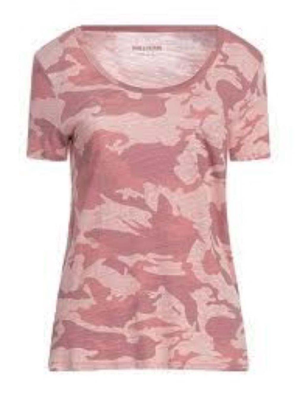 Zadig & Voltaire Linen Blend Camo Tee